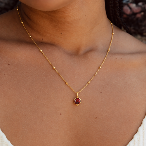 Collar Esencia Birthstone